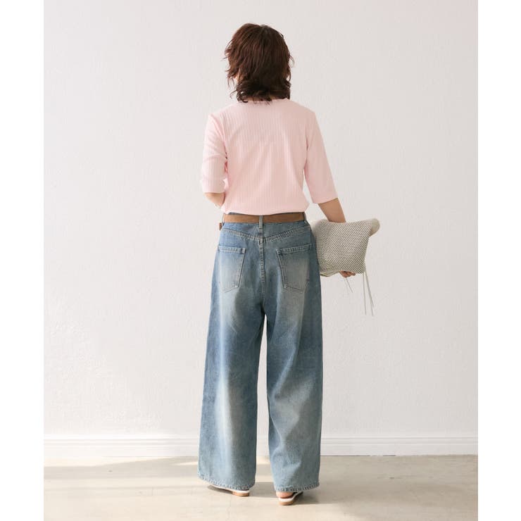 【RIVE DROITE】ガードスウェットテレコTee | PAL GROUP OUTLET | 詳細画像4 