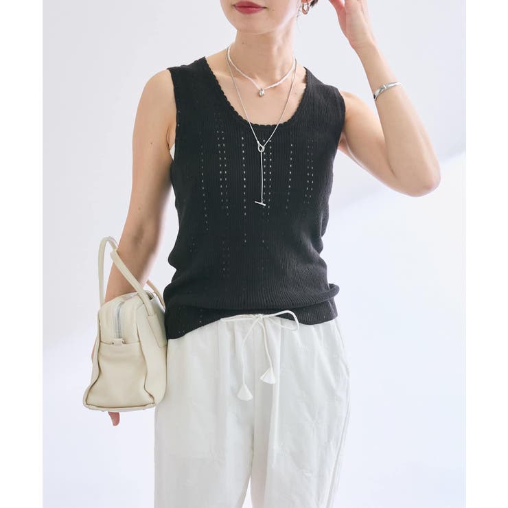 【RIVE DROITE】? Niceアイレットニットタンク | PAL GROUP OUTLET | 詳細画像5 