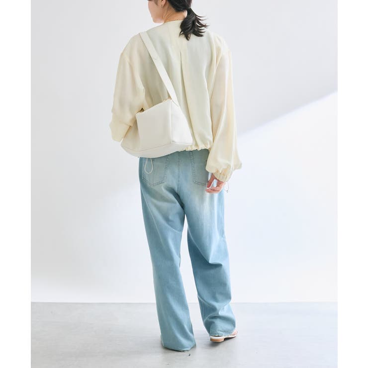 【RIVE DROITE】アセテートツイルブルゾン | PAL GROUP OUTLET | 詳細画像4 