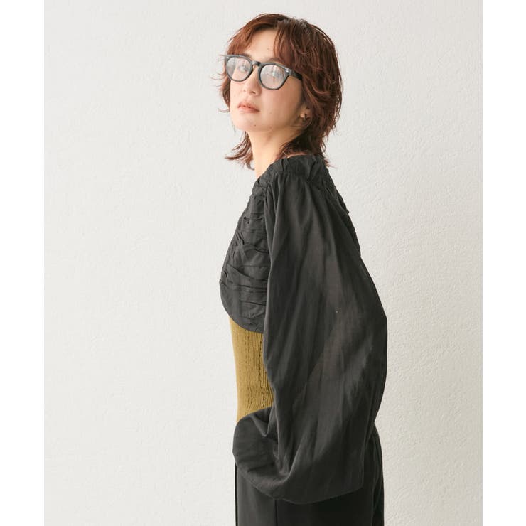 【RIVE DROITE】? Niceギャザーボレロ | PAL GROUP OUTLET | 詳細画像22 