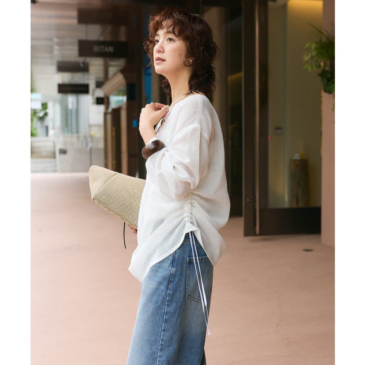 【RIVE DROITE】リネンタッチドロストBL | PAL GROUP OUTLET | 詳細画像14 