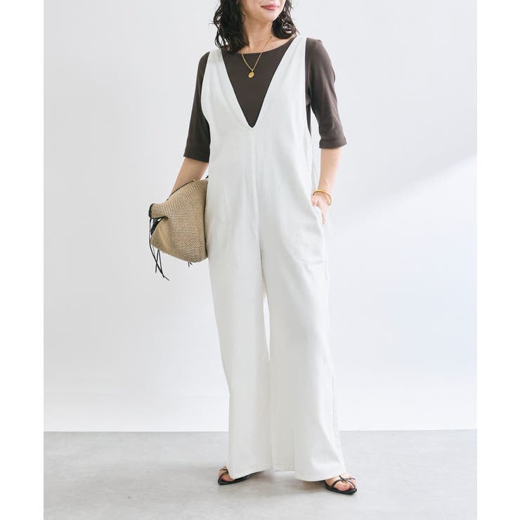 【RIVE DROITE】プランジデニムサロペット | PAL GROUP OUTLET | 詳細画像1 