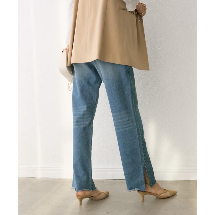 【RIVE DROITE】MONN/stretch slitDENIM | PAL GROUP OUTLET | 詳細画像9 