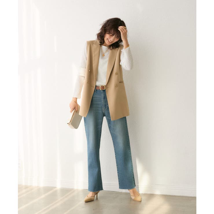 【RIVE DROITE】MONN/stretch slitDENIM | PAL GROUP OUTLET | 詳細画像1 