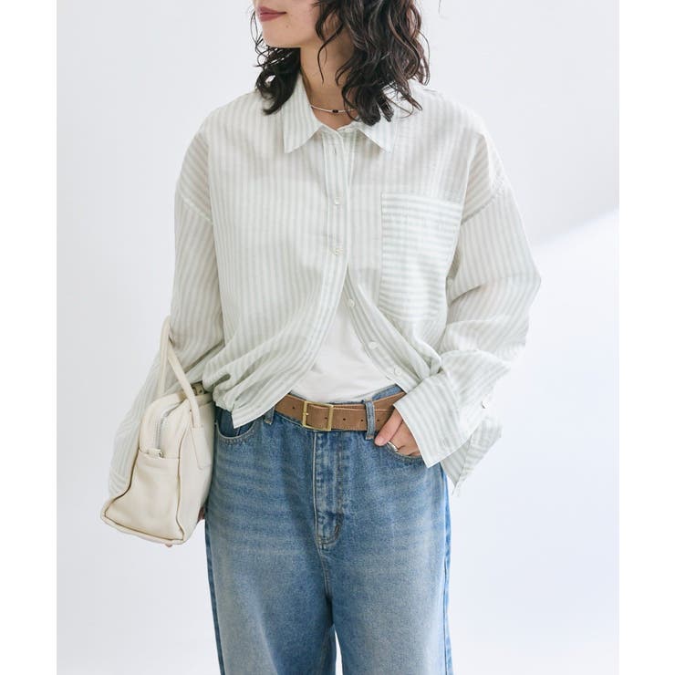 MGR | 【RIVE DROITE】ストライプドロストシャツ | PAL GROUP OUTLET