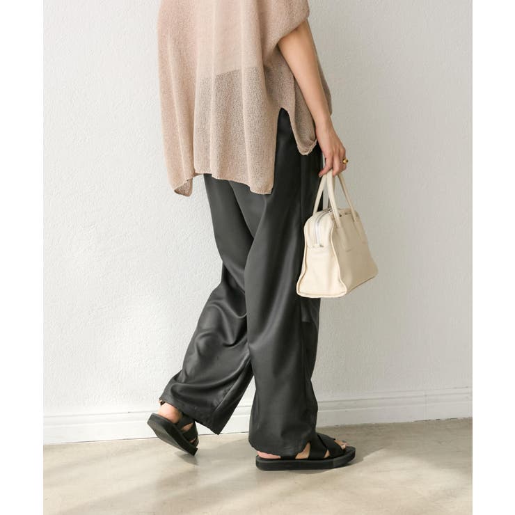 【RIVE DROITE】グロッシーパラシュートパンツ | PAL GROUP OUTLET | 詳細画像14 