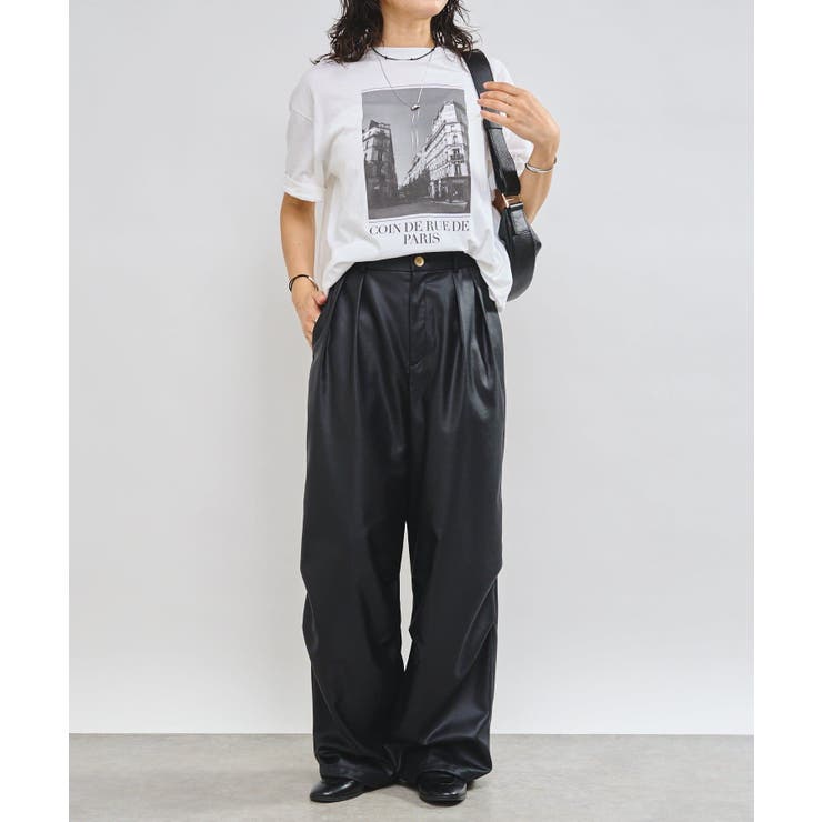 【RIVE DROITE】グロッシーパラシュートパンツ | PAL GROUP OUTLET | 詳細画像1 