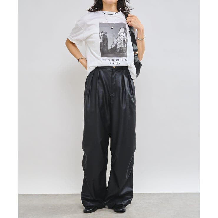 【RIVE DROITE】グロッシーパラシュートパンツ | PAL GROUP OUTLET | 詳細画像2 