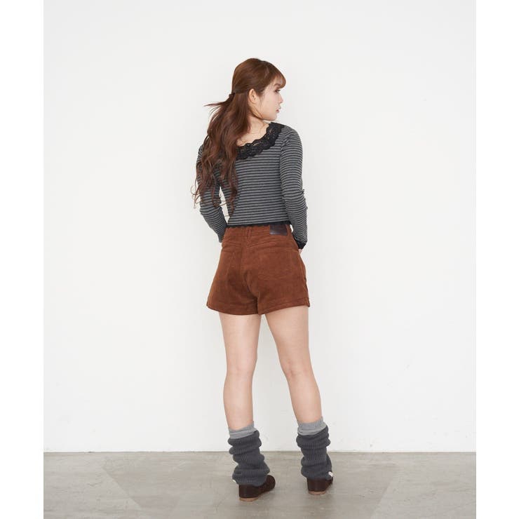 【RAY CASSIN】レイヤードコーデュロイショートPT | PAL GROUP OUTLET | 詳細画像10 
