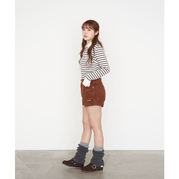 【RAY CASSIN】レイヤードコーデュロイショートPT | PAL GROUP OUTLET | 詳細画像5 