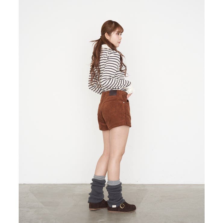 【RAY CASSIN】レイヤードコーデュロイショートPT | PAL GROUP OUTLET | 詳細画像7 