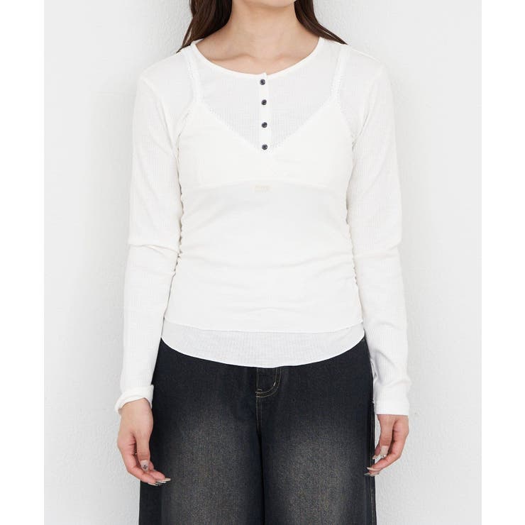 【RAY CASSIN】ヘンリーレイヤードカシュクールキャミ | PAL GROUP OUTLET | 詳細画像1 