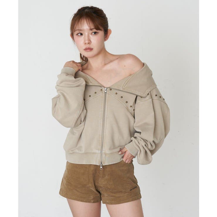 【RAY CASSIN】ピグメントスタッズドルマンSWTPK | PAL GROUP OUTLET | 詳細画像6 