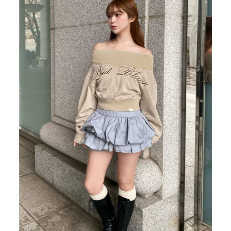 【RAY CASSIN】ピグメントオフショルショートSWT | PAL GROUP OUTLET | 詳細画像4 