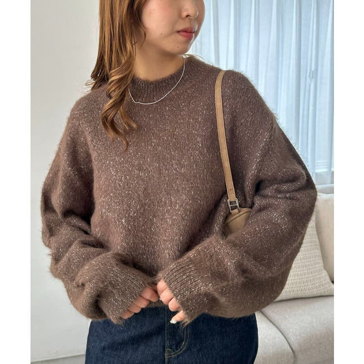 【Discoat】メランジシャギーニット | PAL GROUP OUTLET | 詳細画像11 