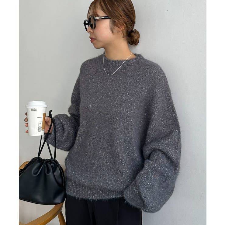 【Discoat】メランジシャギーニット | PAL GROUP OUTLET | 詳細画像20 