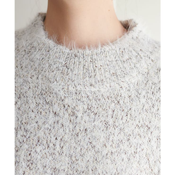 【Discoat】メランジシャギーニット | PAL GROUP OUTLET | 詳細画像23 