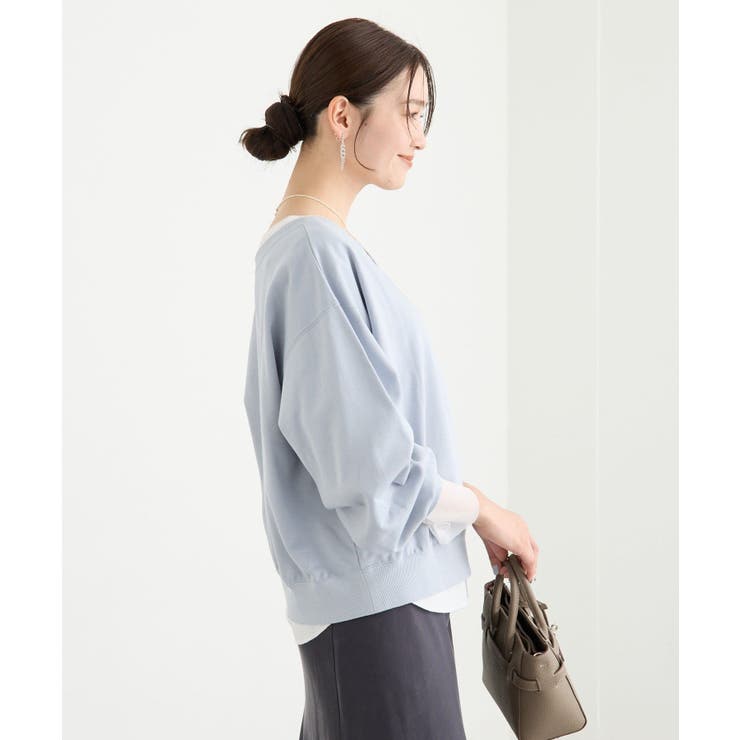 【RIVE DROITE】ボートネック2wayスウェット | PAL GROUP OUTLET | 詳細画像33 