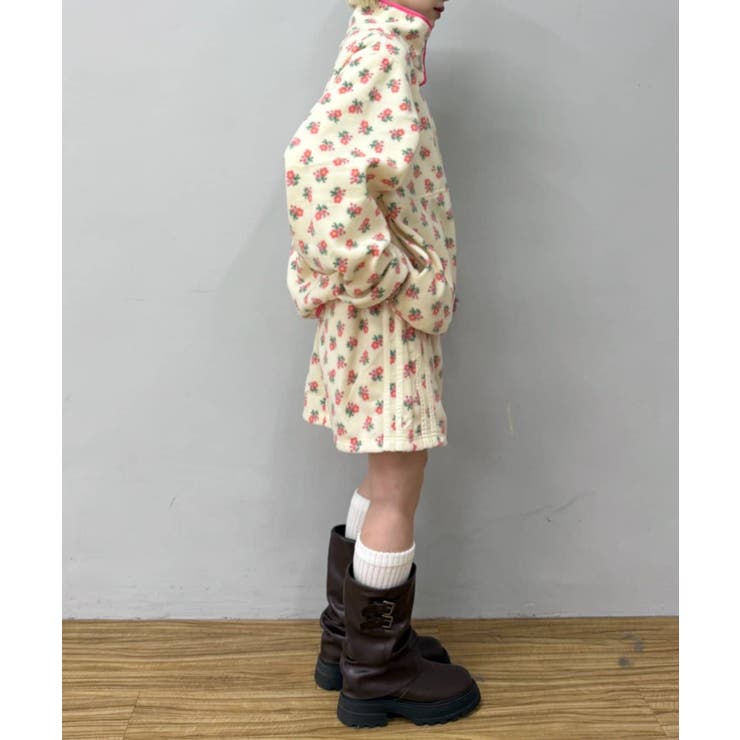 【w closet】花柄フリースミニスカート | PAL GROUP OUTLET | 詳細画像11 