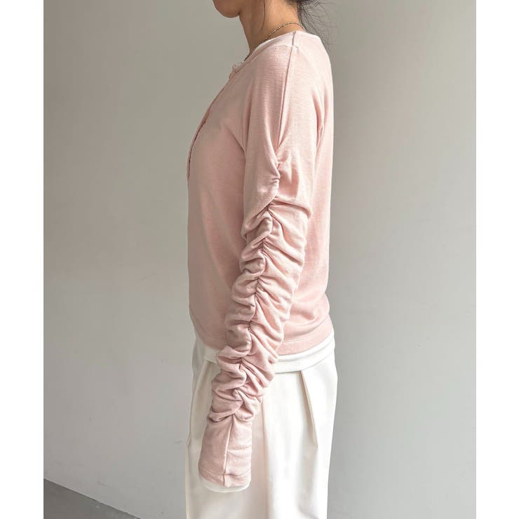 【CAPRICIEUX LE'MAGE】インナーSET袖ギャザーヘンリーＴ | PAL GROUP OUTLET | 詳細画像38 