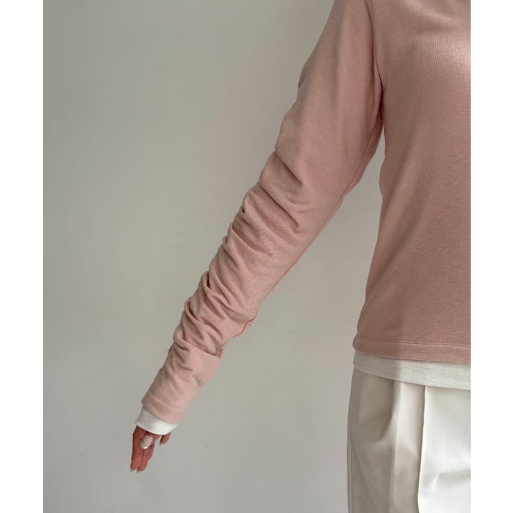 【CAPRICIEUX LE'MAGE】インナーSET袖ギャザーヘンリーＴ | PAL GROUP OUTLET | 詳細画像41 