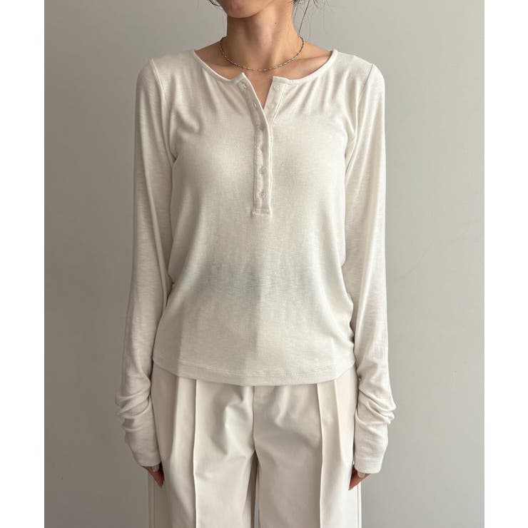 【CAPRICIEUX LE'MAGE】インナーSET袖ギャザーヘンリーＴ | PAL GROUP OUTLET | 詳細画像43 