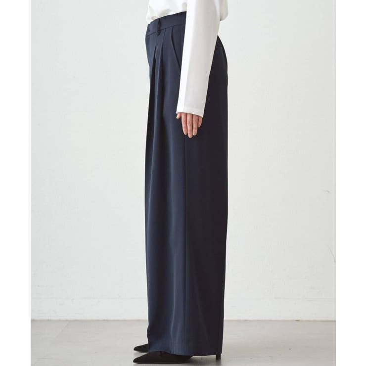 【Loungedress】2タックワイドPT | PAL GROUP OUTLET | 詳細画像9 