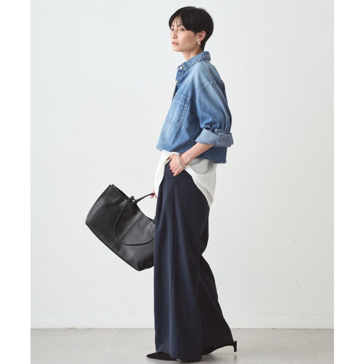 【Loungedress】2タックワイドPT | PAL GROUP OUTLET | 詳細画像3 