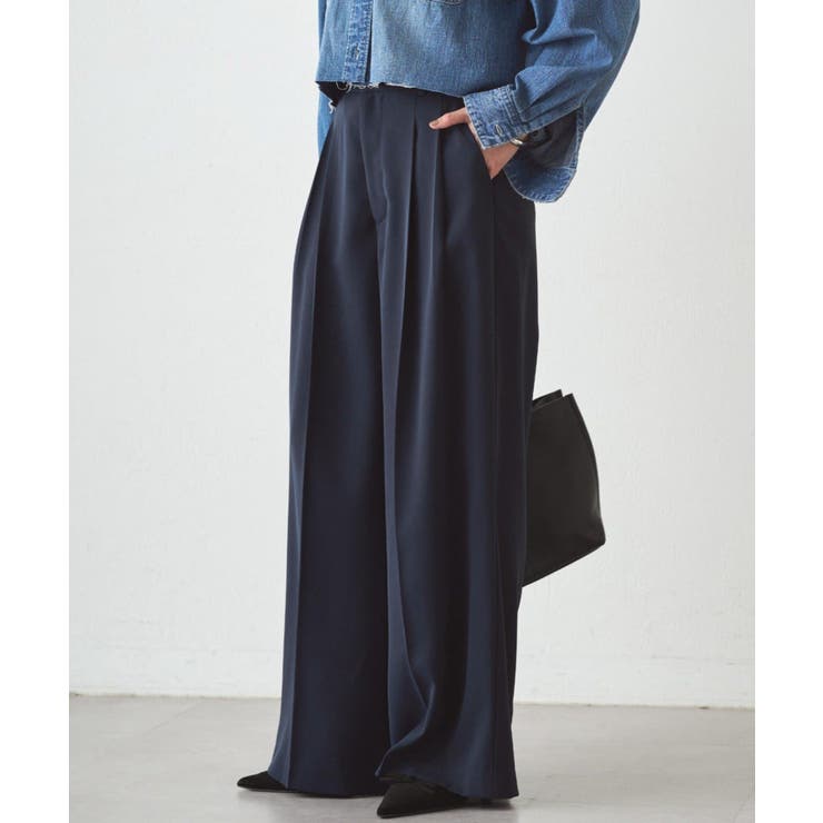 【Loungedress】2タックワイドPT | PAL GROUP OUTLET | 詳細画像6 