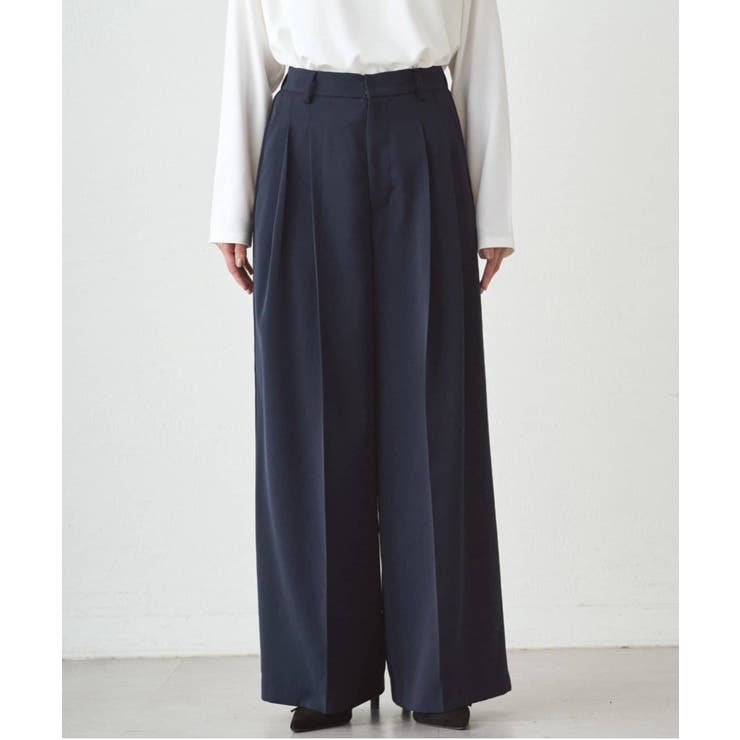 【Loungedress】2タックワイドPT | PAL GROUP OUTLET | 詳細画像8 