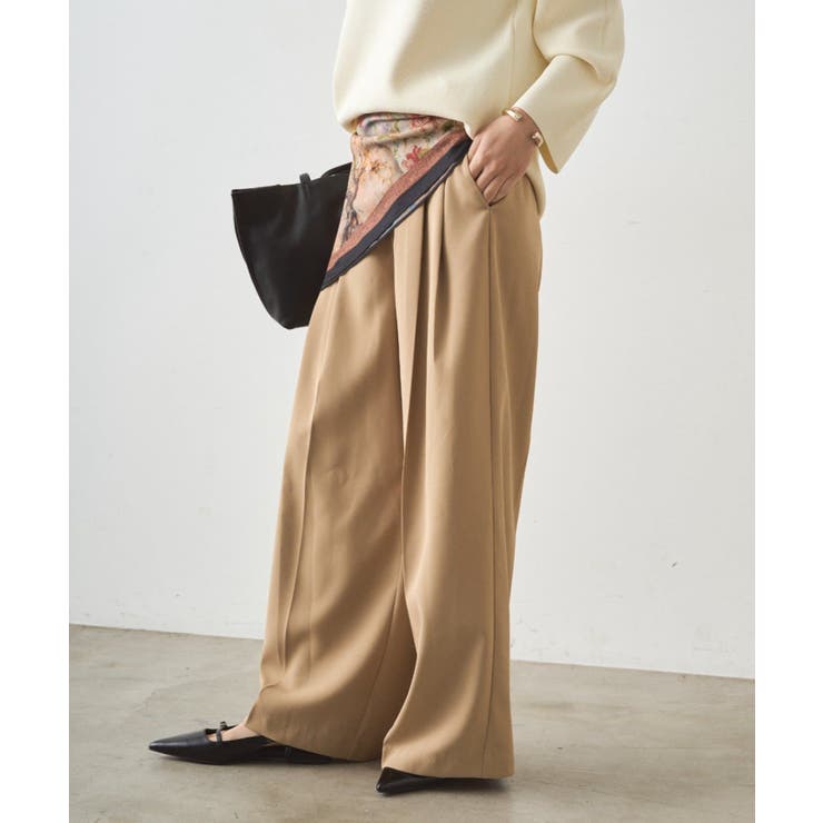 【Loungedress】2タックワイドPT | PAL GROUP OUTLET | 詳細画像23 