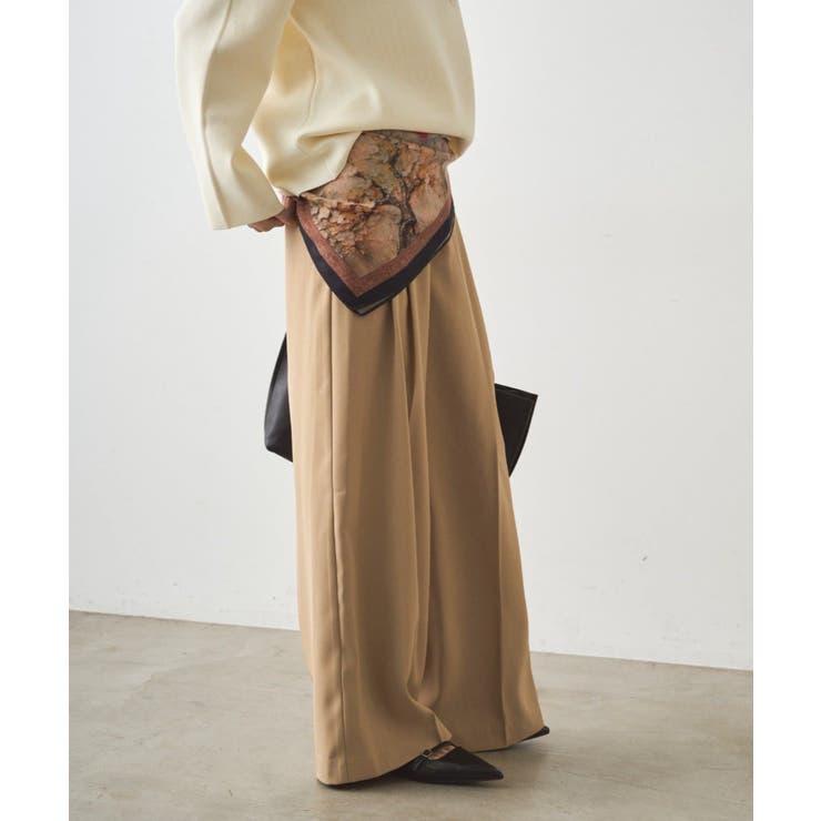 【Loungedress】2タックワイドPT | PAL GROUP OUTLET | 詳細画像25 