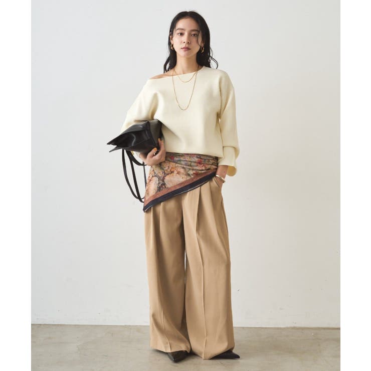 【Loungedress】2タックワイドPT | PAL GROUP OUTLET | 詳細画像13 