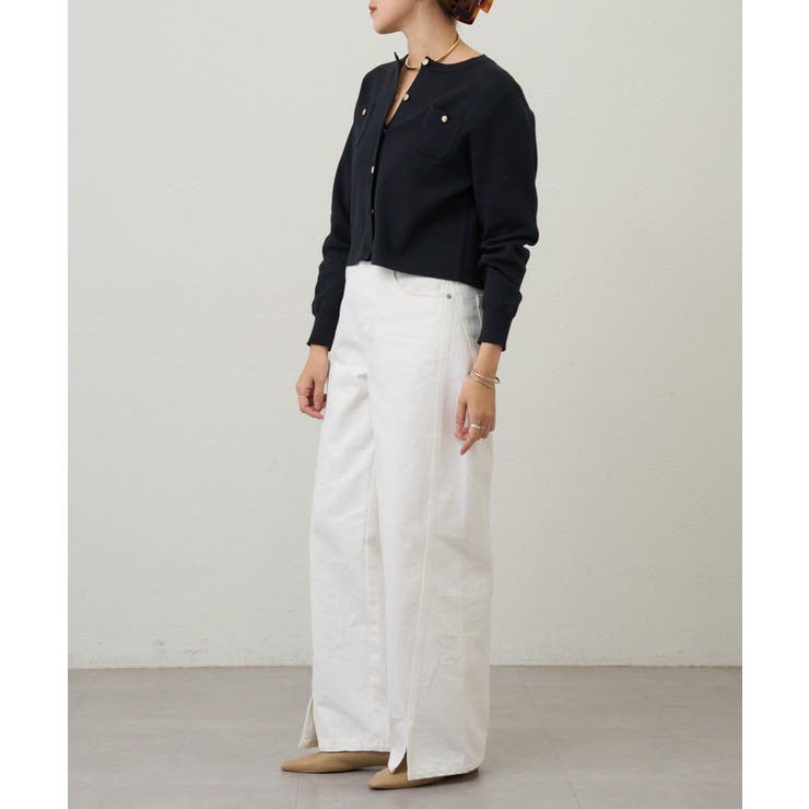 【SHENERY】コットンニットショートカーディガン | PAL GROUP OUTLET | 詳細画像17 