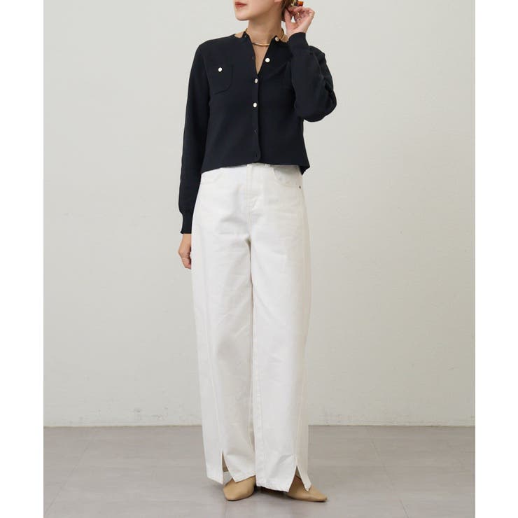 【SHENERY】コットンニットショートカーディガン | PAL GROUP OUTLET | 詳細画像18 