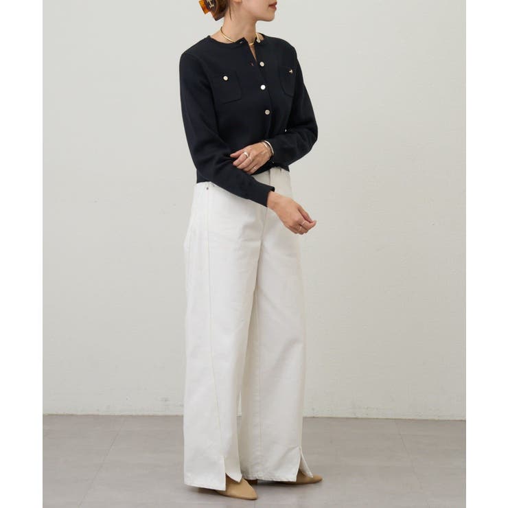 【SHENERY】コットンニットショートカーディガン | PAL GROUP OUTLET | 詳細画像21 