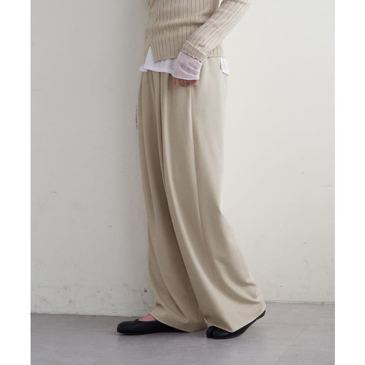 【SHENERY】ポンチ2タックパンツ | PAL GROUP OUTLET | 詳細画像4 