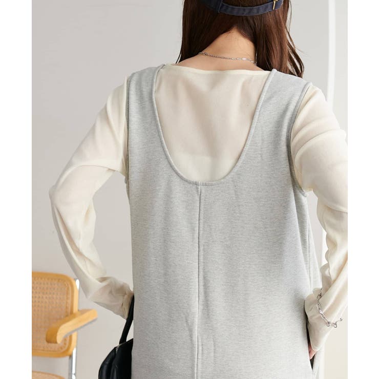 【Discoat】前後2WAY裏毛サロペット | PAL GROUP OUTLET | 詳細画像10 