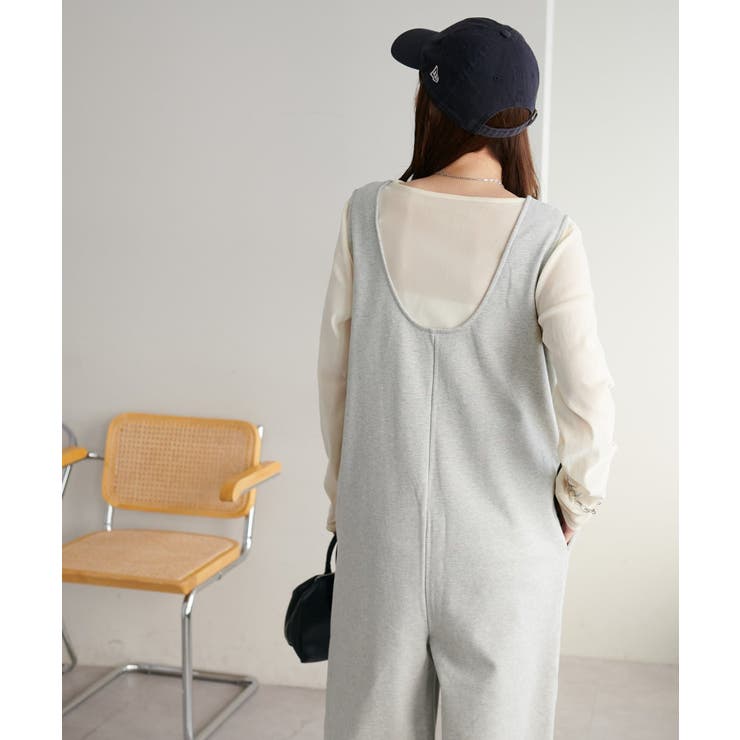 【Discoat】前後2WAY裏毛サロペット | PAL GROUP OUTLET | 詳細画像11 
