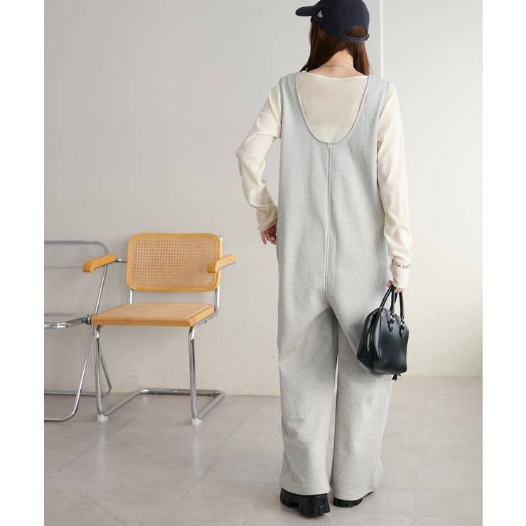 【Discoat】前後2WAY裏毛サロペット | PAL GROUP OUTLET | 詳細画像6 