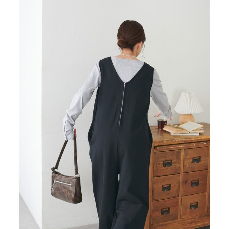 【Discoat】前後2WAY裏毛サロペット | PAL GROUP OUTLET | 詳細画像23 