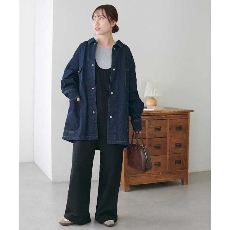 【Discoat】前後2WAY裏毛サロペット | PAL GROUP OUTLET | 詳細画像25 