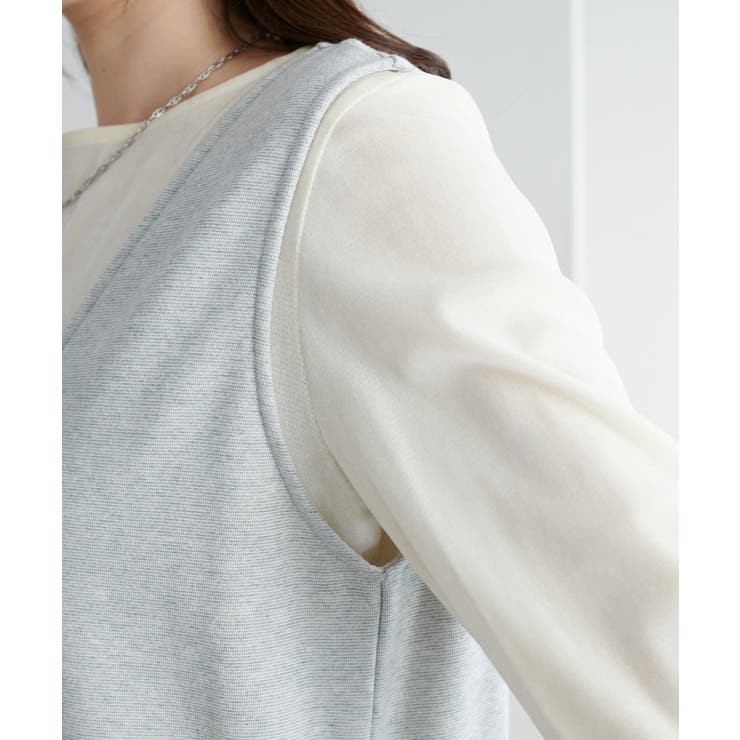 【Discoat】前後2WAY裏毛サロペット | PAL GROUP OUTLET | 詳細画像27 