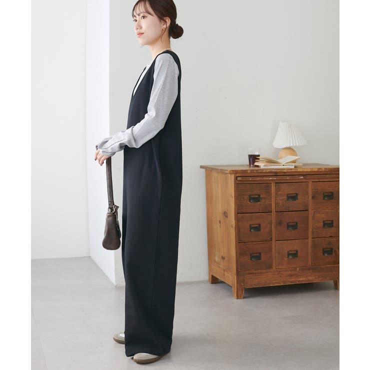 【Discoat】前後2WAY裏毛サロペット | PAL GROUP OUTLET | 詳細画像19 