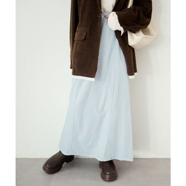 【Kastane】シアーベロアフレアスカート | PAL GROUP OUTLET | 詳細画像7 