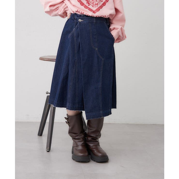 INDG | 【w closet】デニムミディスカート | PAL GROUP OUTLET