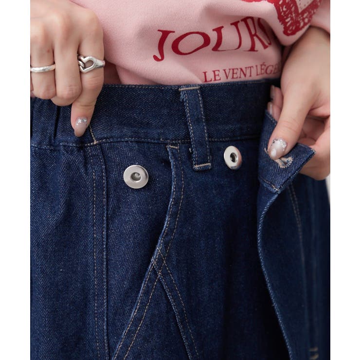 【w closet】デニムミディスカート | PAL GROUP OUTLET | 詳細画像5 