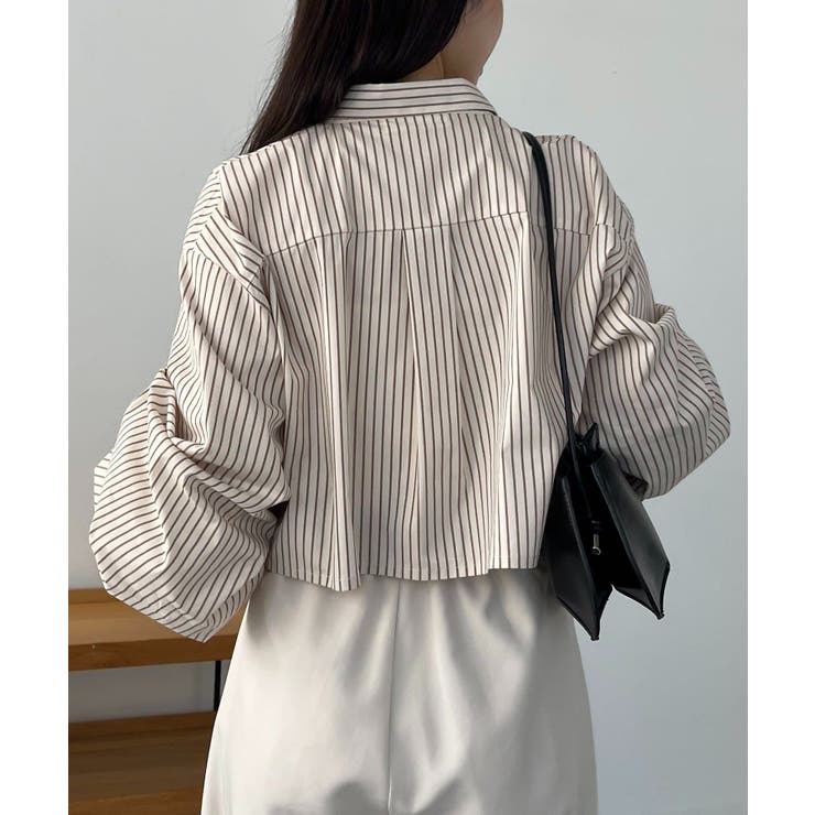 【CAPRICIEUX LE'MAGE】袖バルーンクロップSH | PAL GROUP OUTLET | 詳細画像7 