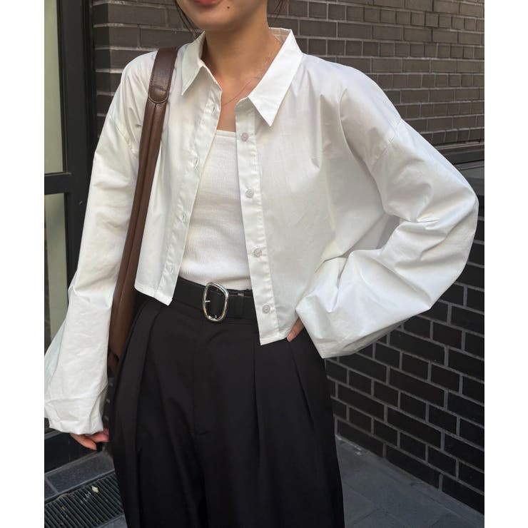 WHITE | 【CAPRICIEUX LE'MAGE】袖バルーンクロップSH | PAL GROUP OUTLET