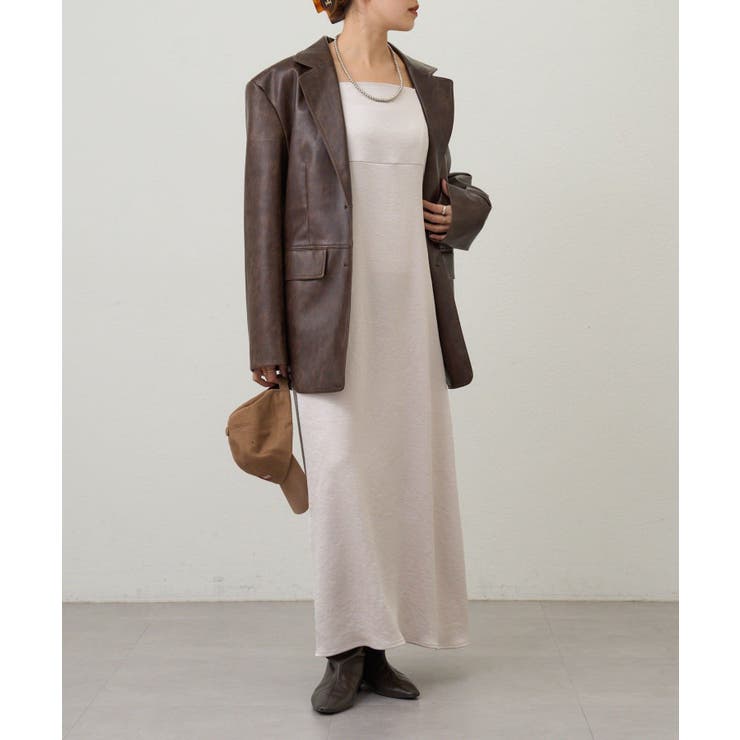 【SHENERY】サテンキャミワンピース | PAL GROUP OUTLET | 詳細画像1 